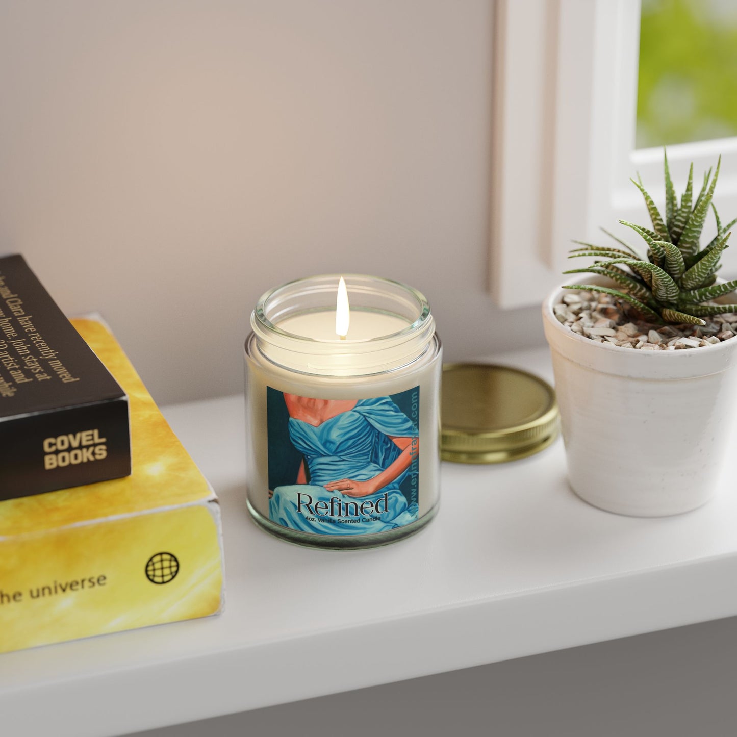Refined, Scented Candle (4oz) Vanilla Scent