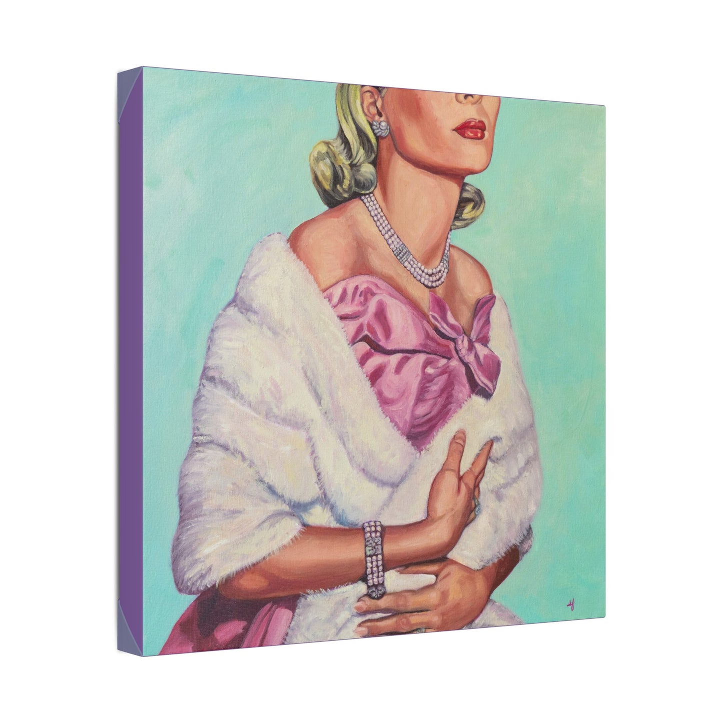Gracefully Print on Stretched Canvas