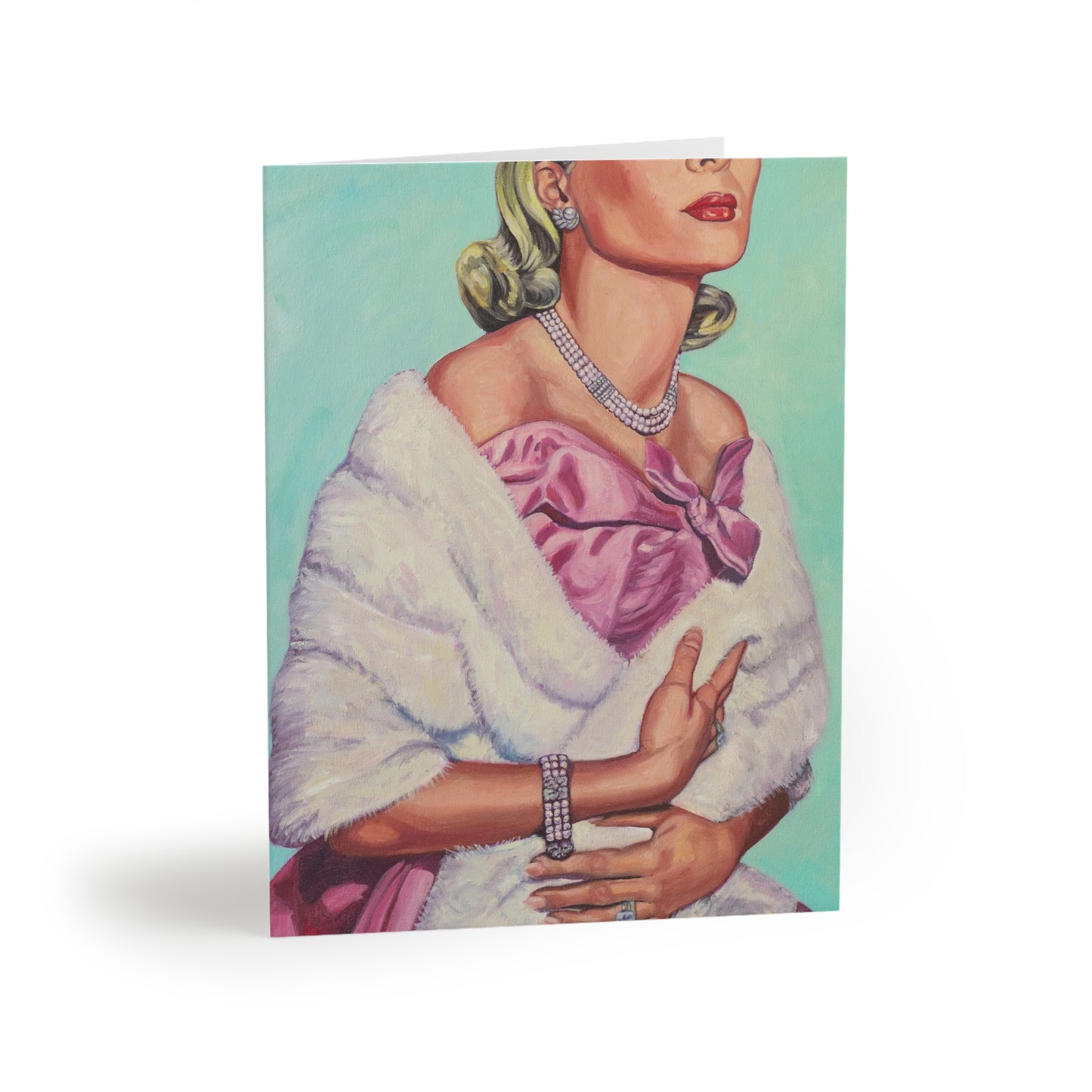 Gracefully, Greeting cards, 4.25" x 5.5" (8 cards)