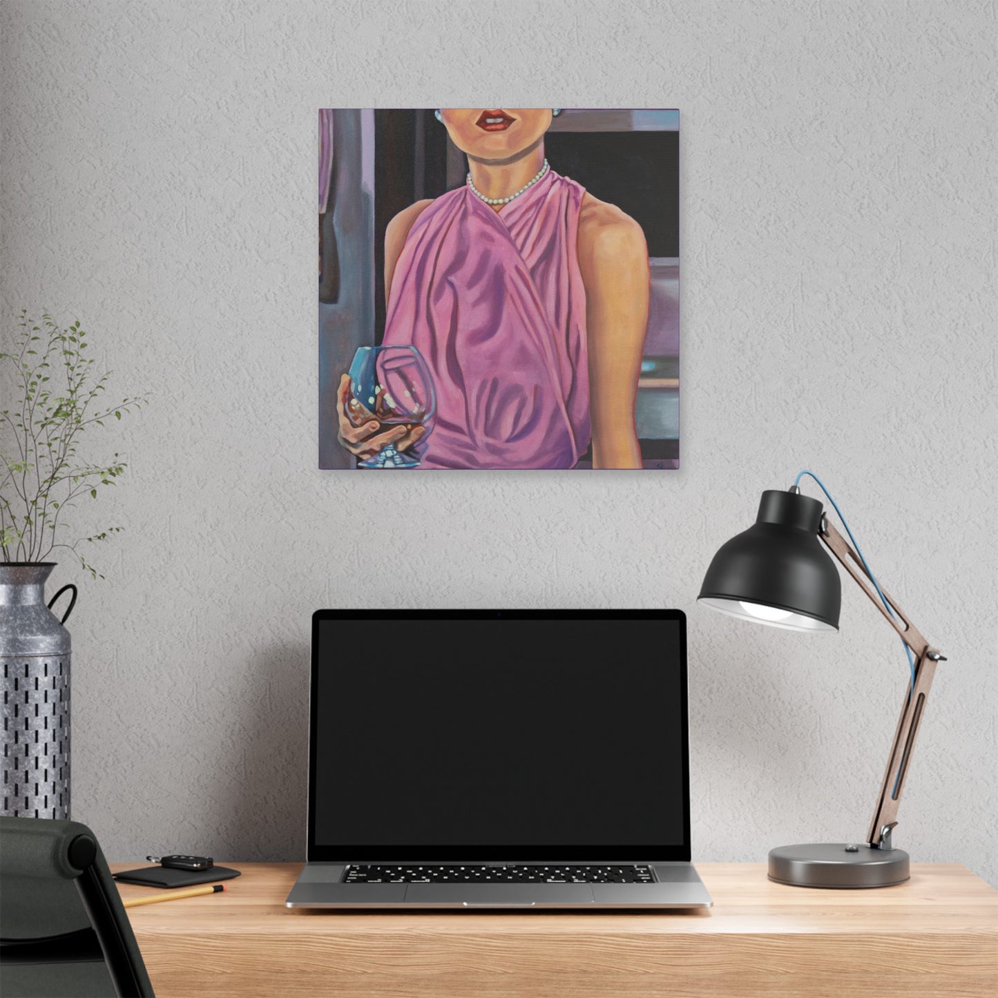 Polished Print on Stretched Canvas