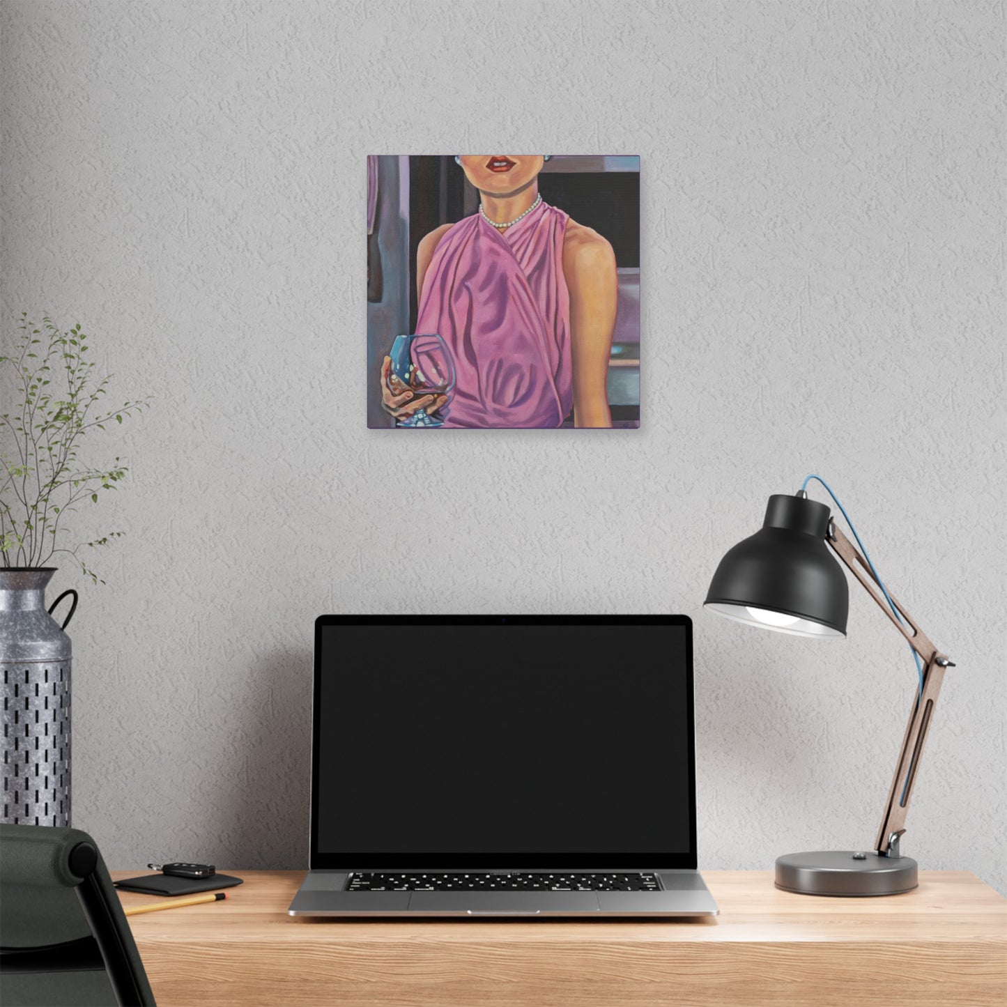 Polished Print on Stretched Canvas