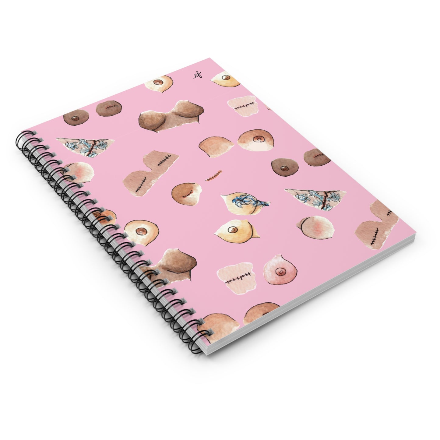 Survivor Print Spiral Notebook - Ruled Line
