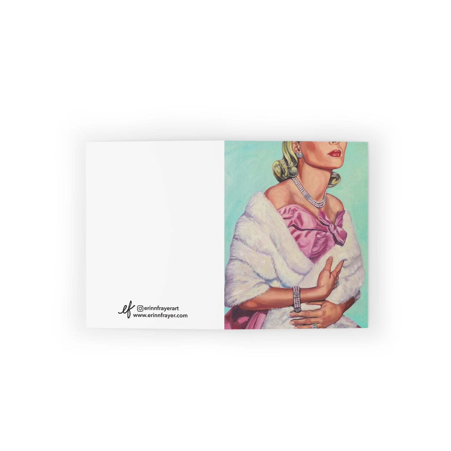 Gracefully, Greeting cards, 4.25" x 5.5" (8 cards)