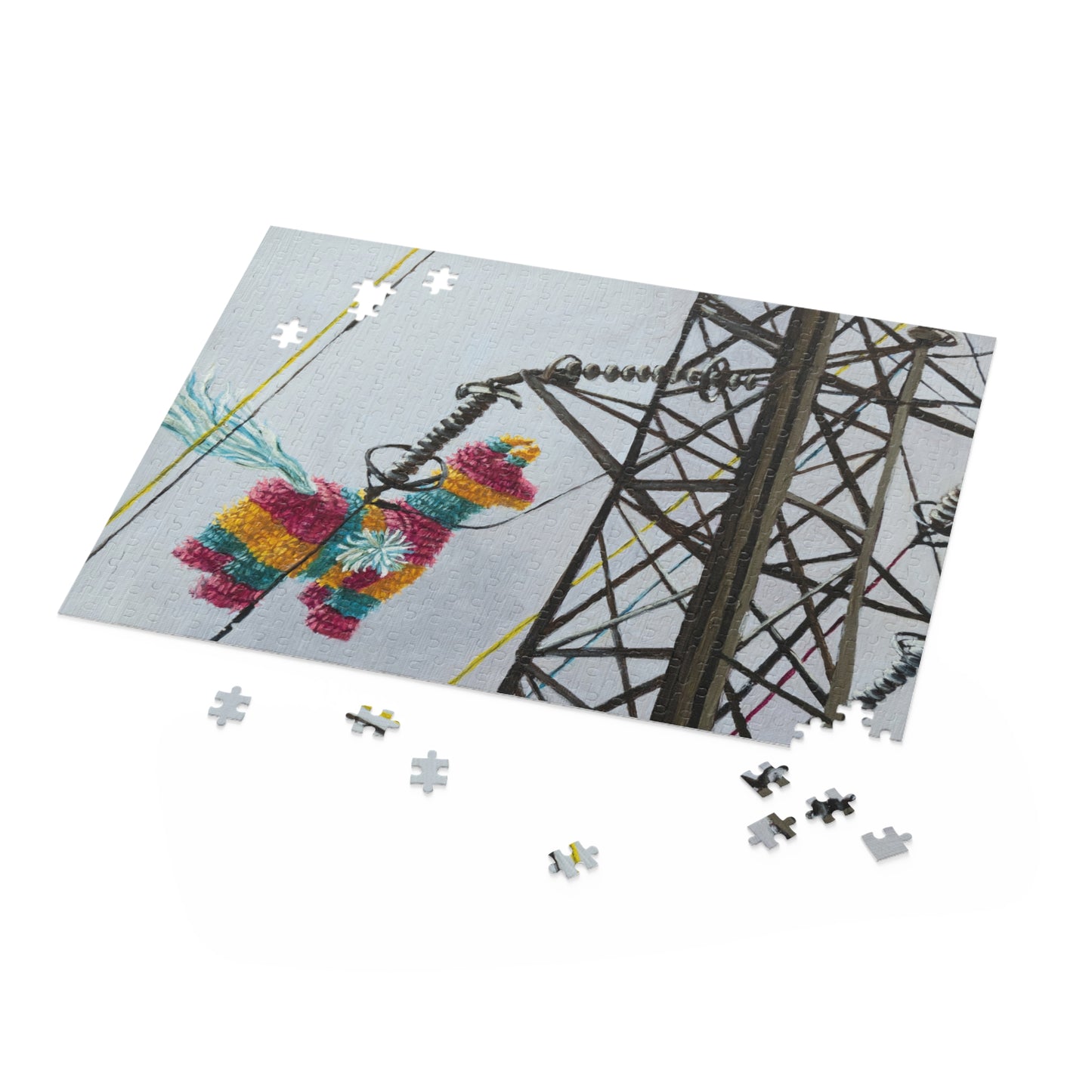 Keeping A Sky Giant At Bay Puzzle (500-Piece)