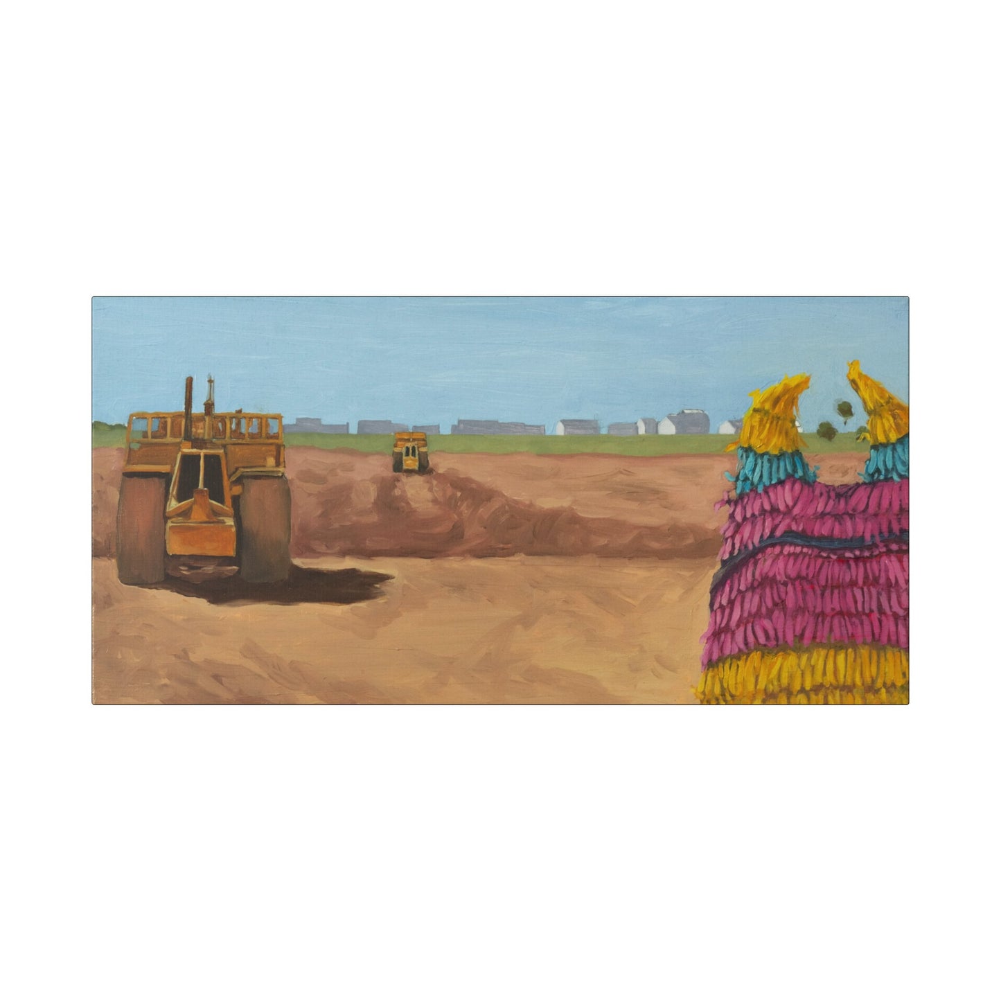 Harvest Time Print on Stretched Canvas
