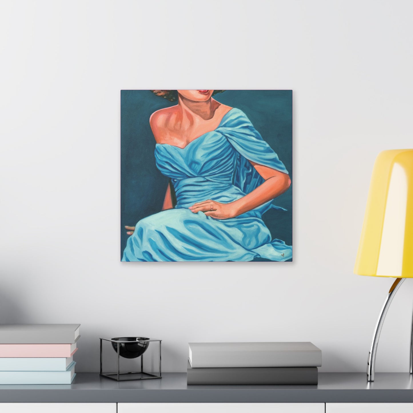Refined Print on Stretched Canvas