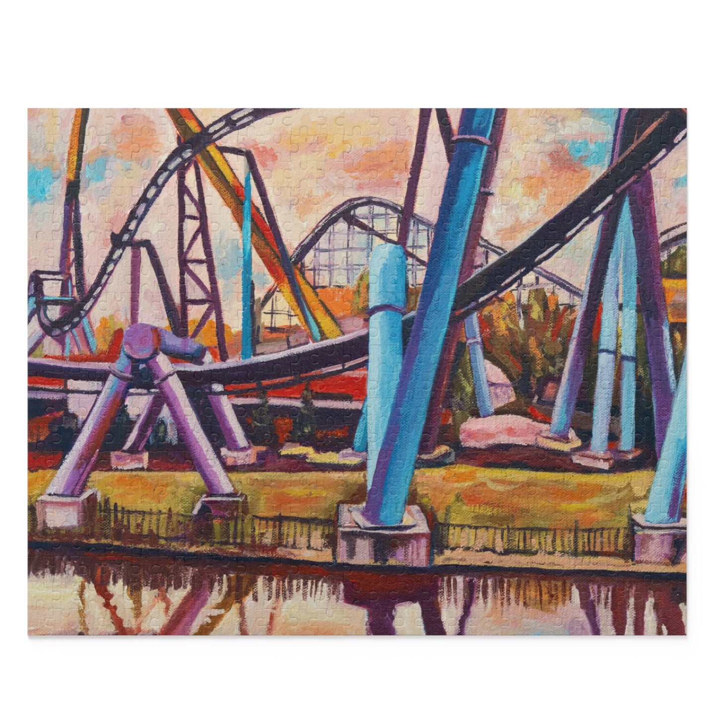 Moody Roller Coaster Puzzle (500-Piece)
