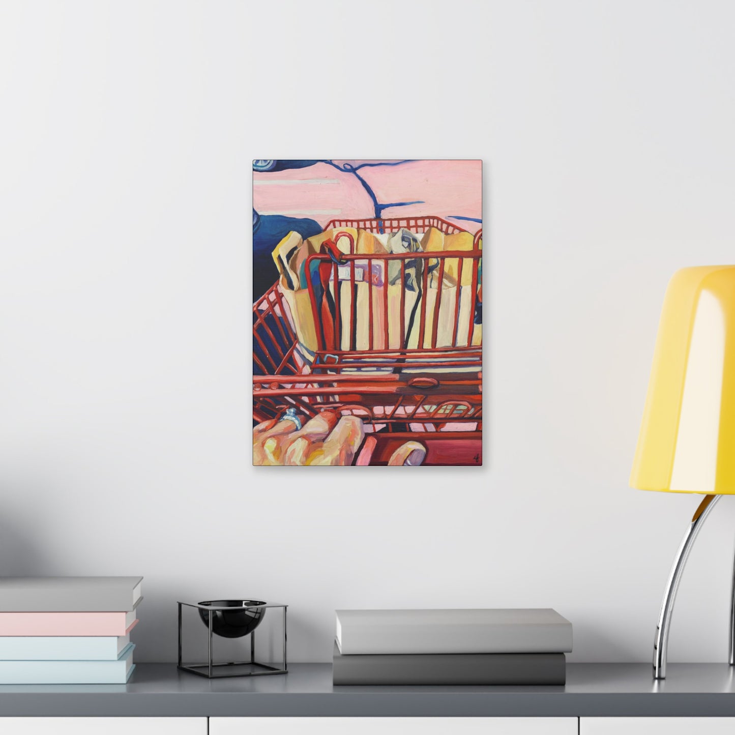Choices Print on Stretched Canvas