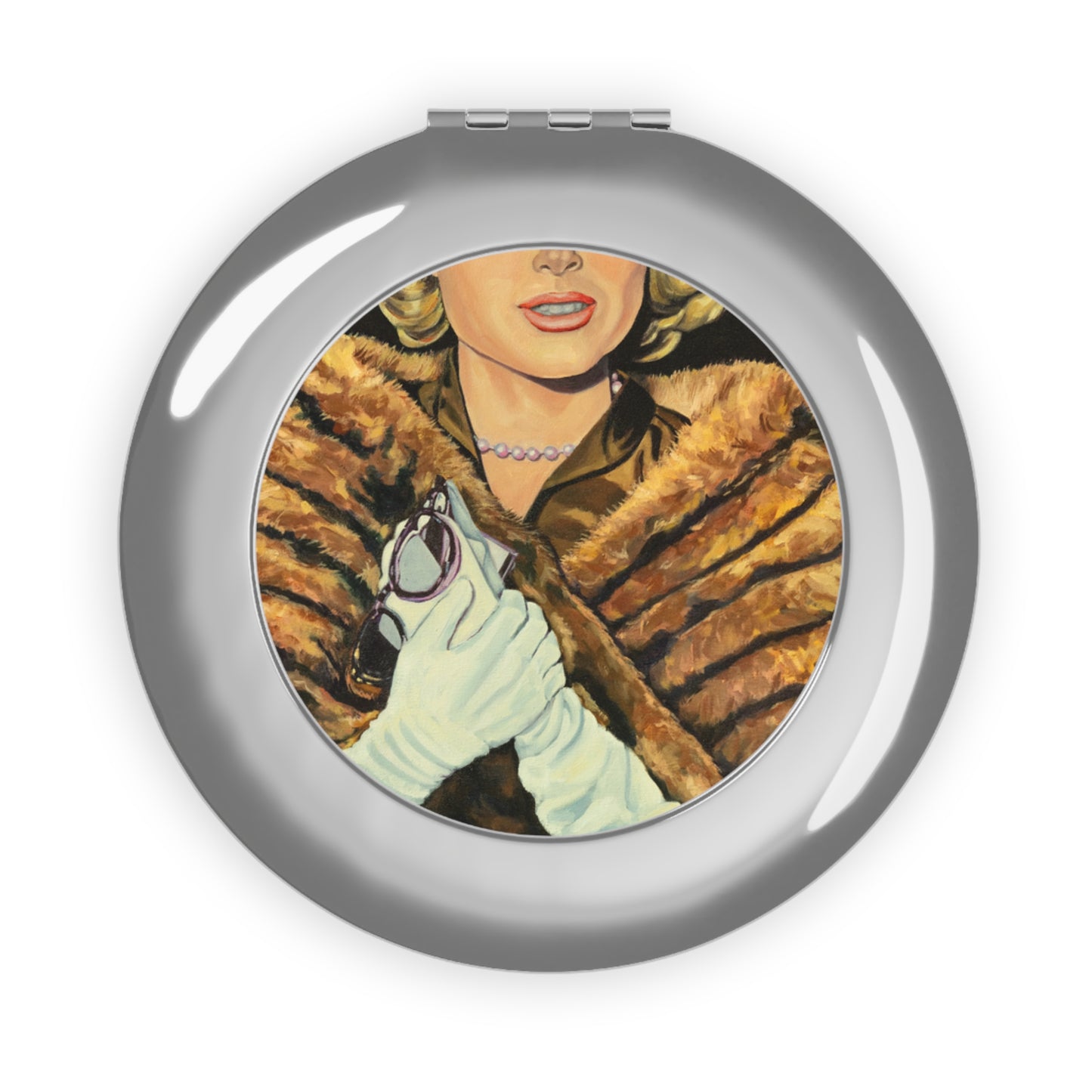 Enchanted, Compact Travel Mirror