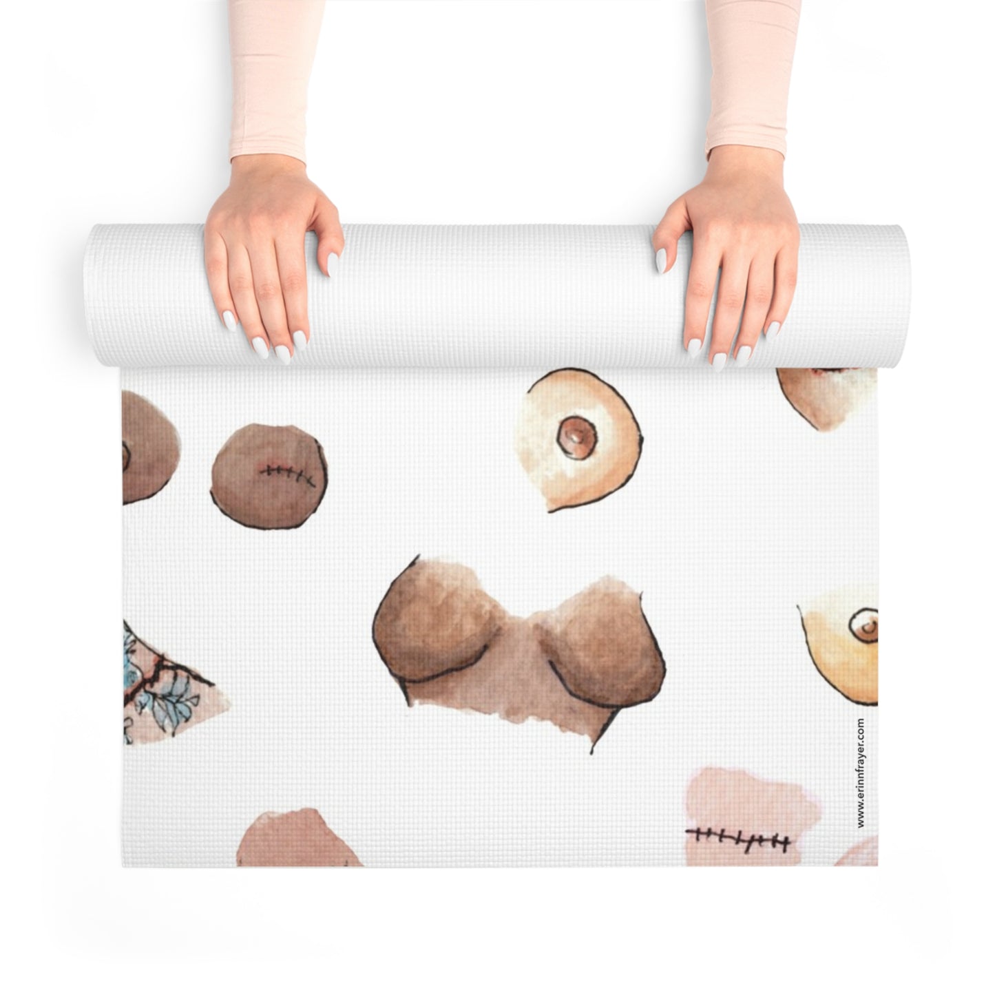 Survivor Print Foam Yoga Mat