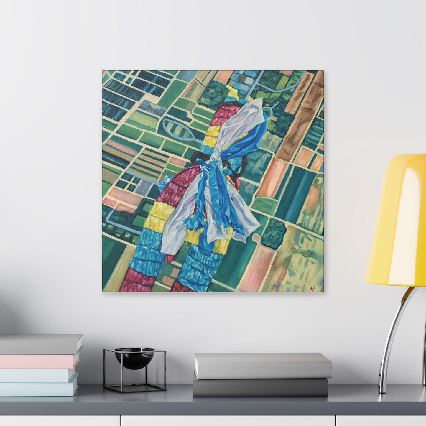 Lushly Print on Stretched Canvas