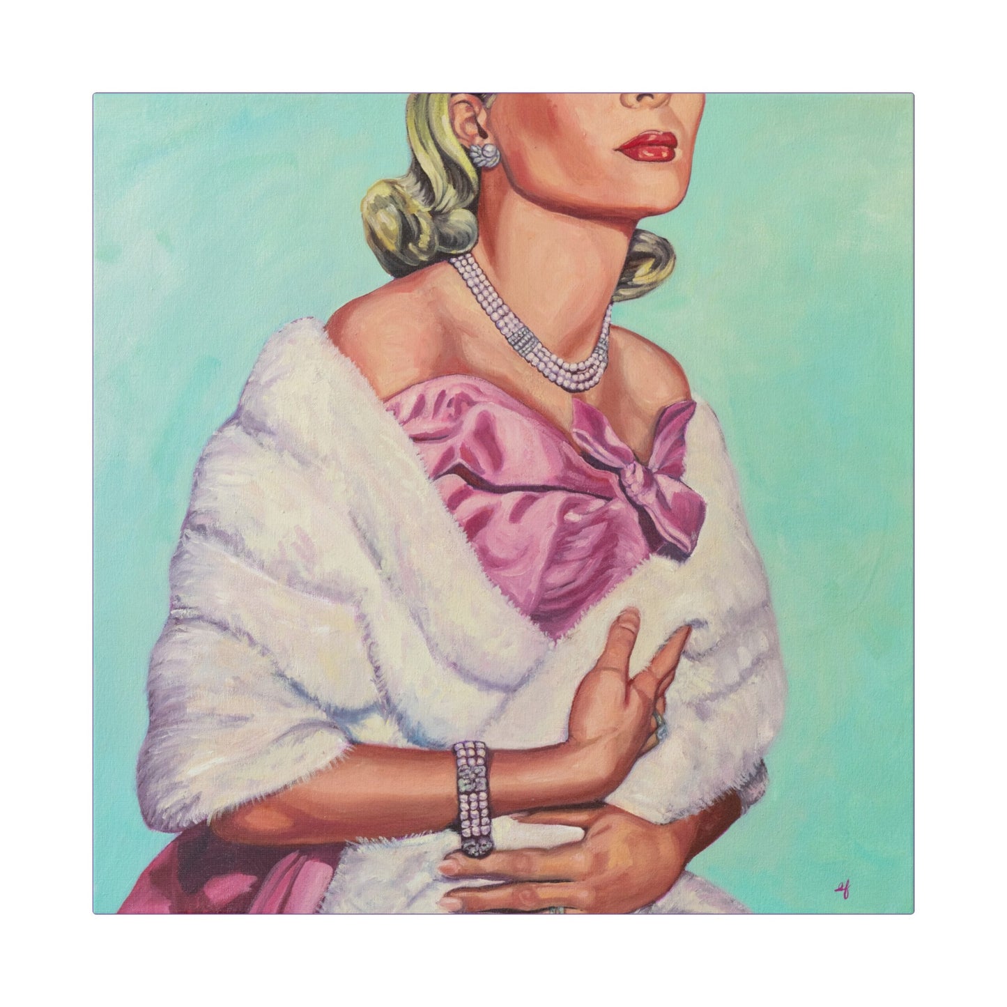 Gracefully Print on Stretched Canvas