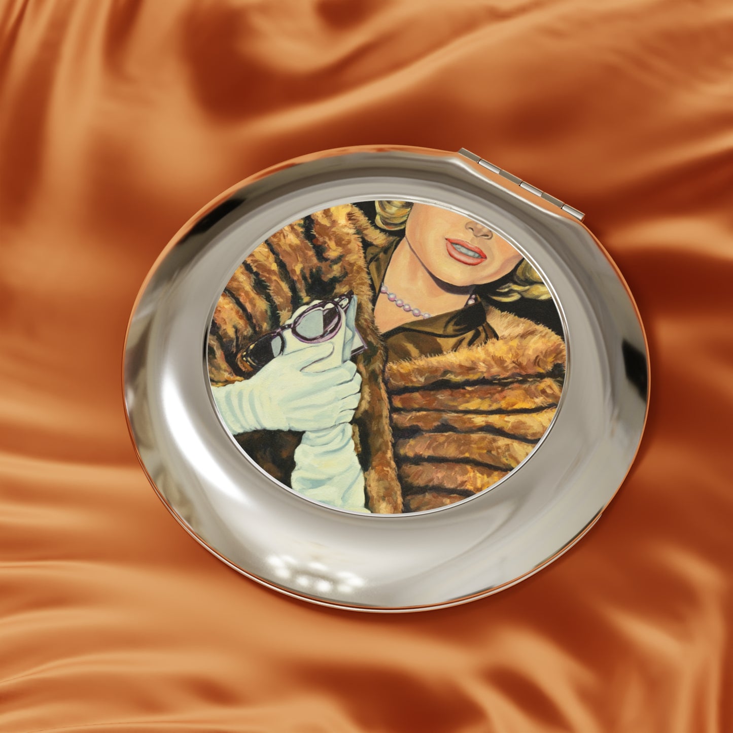 Enchanted, Compact Travel Mirror