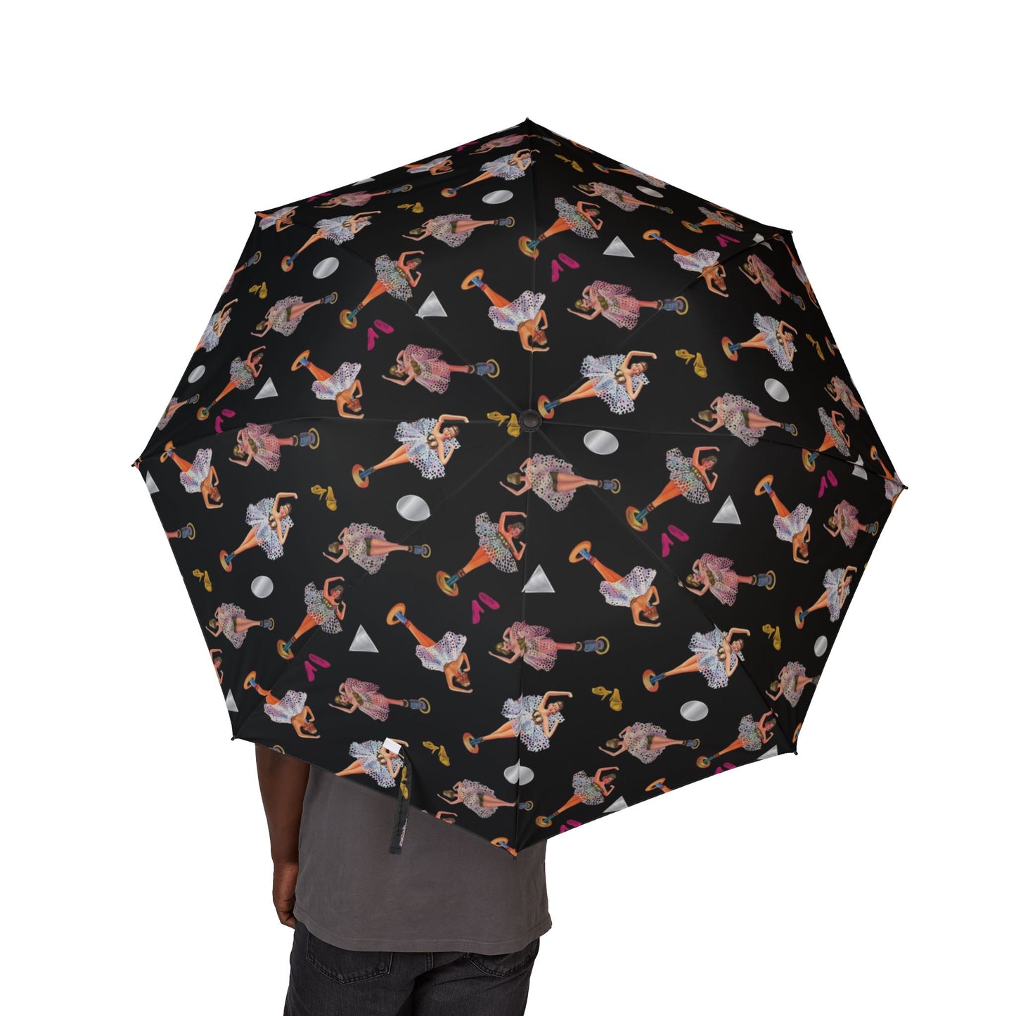 Ballerina Jewelry Box Foldable Umbrella
