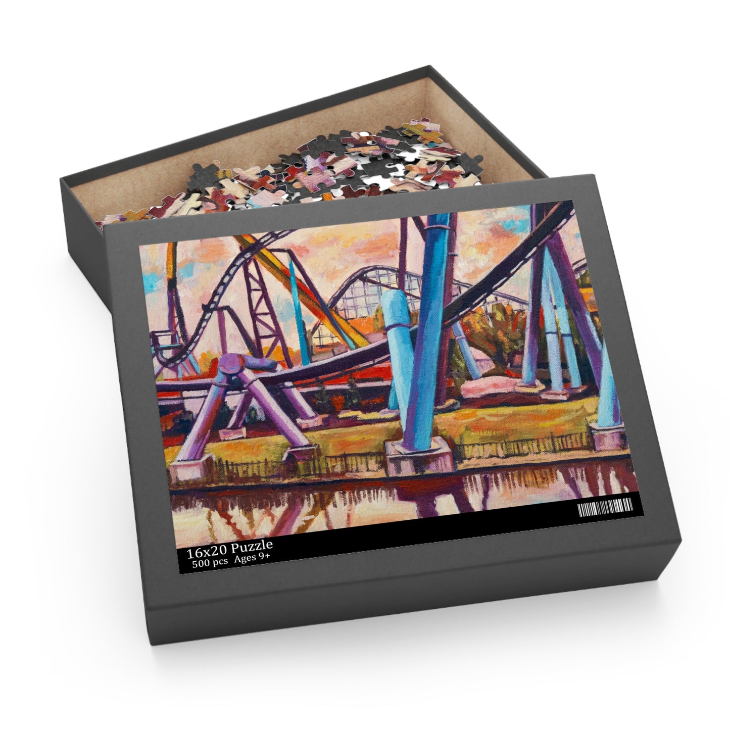 Moody Roller Coaster Puzzle (500-Piece)