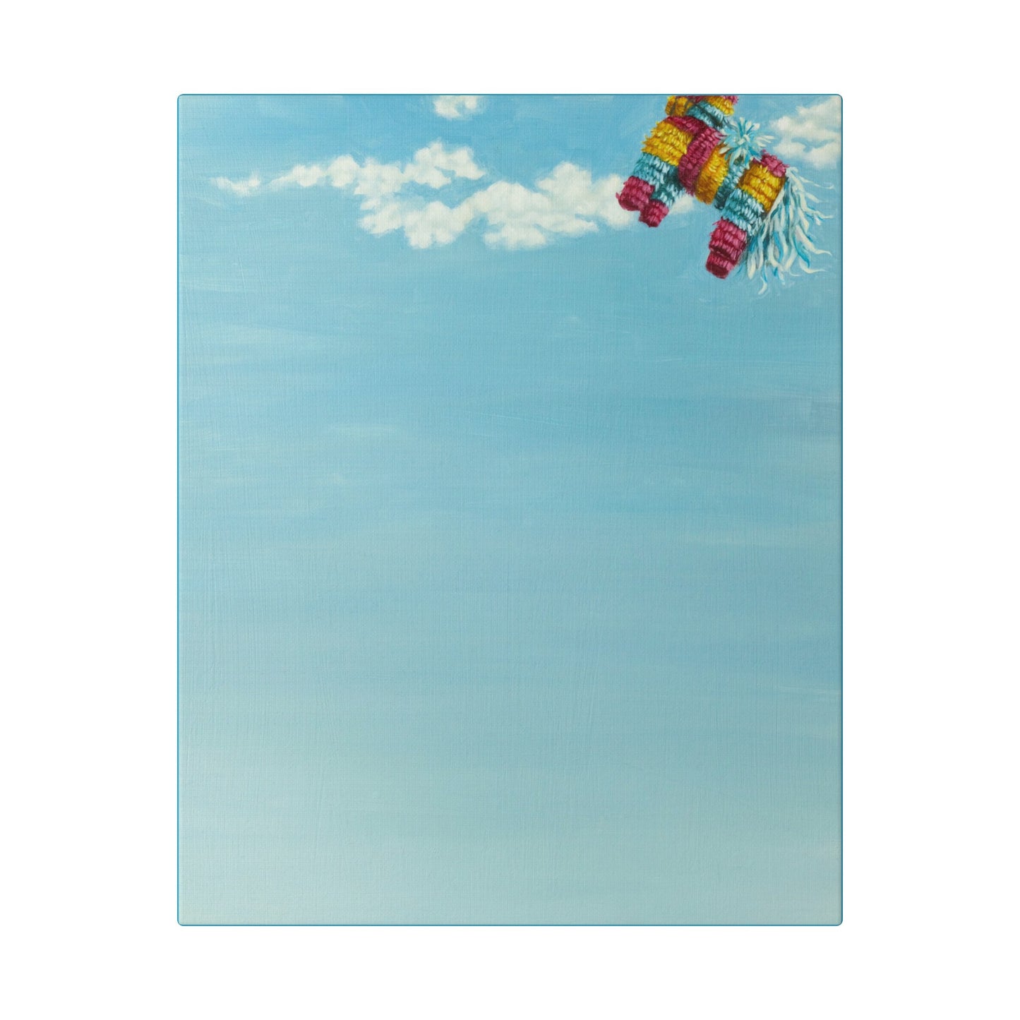 Weightlessness Print on Stretched Canvas