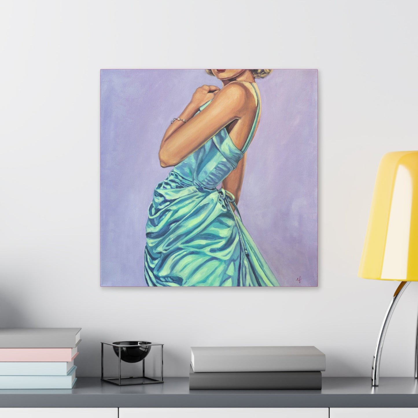 Allure Print on Stretched Canvas