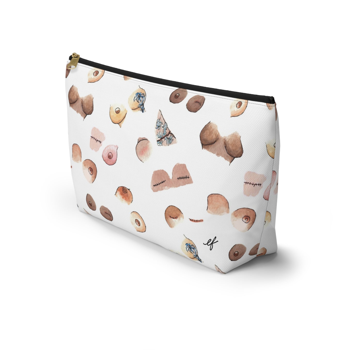 Survivor Print Large Accessory Pouch with T-bottom
