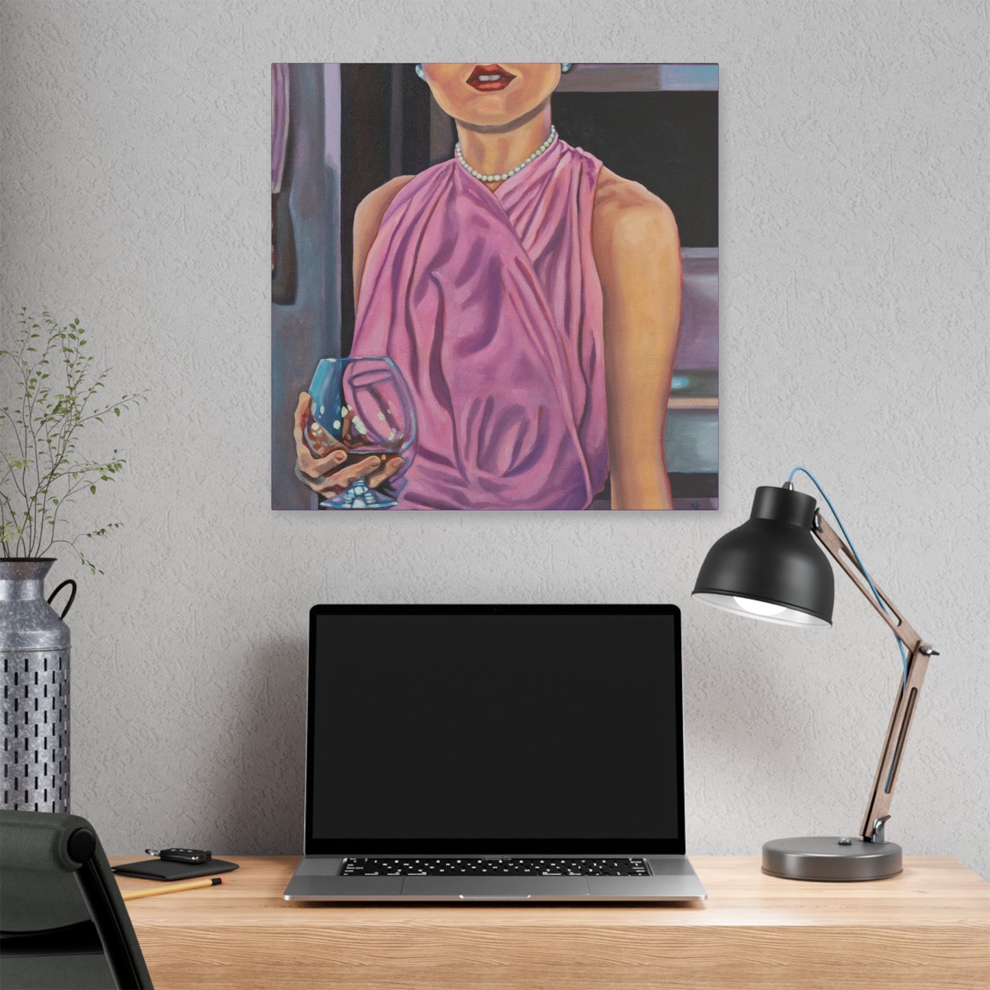 Polished Print on Stretched Canvas