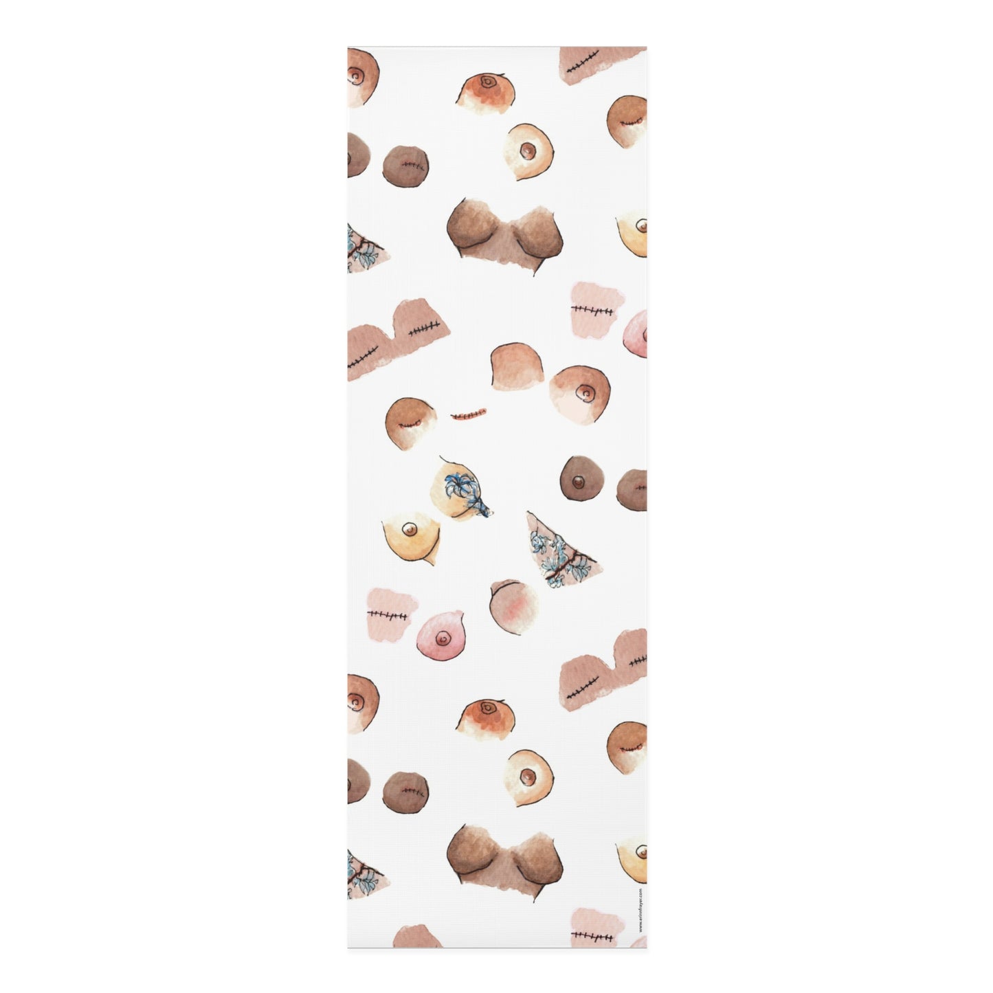 Survivor Print Foam Yoga Mat