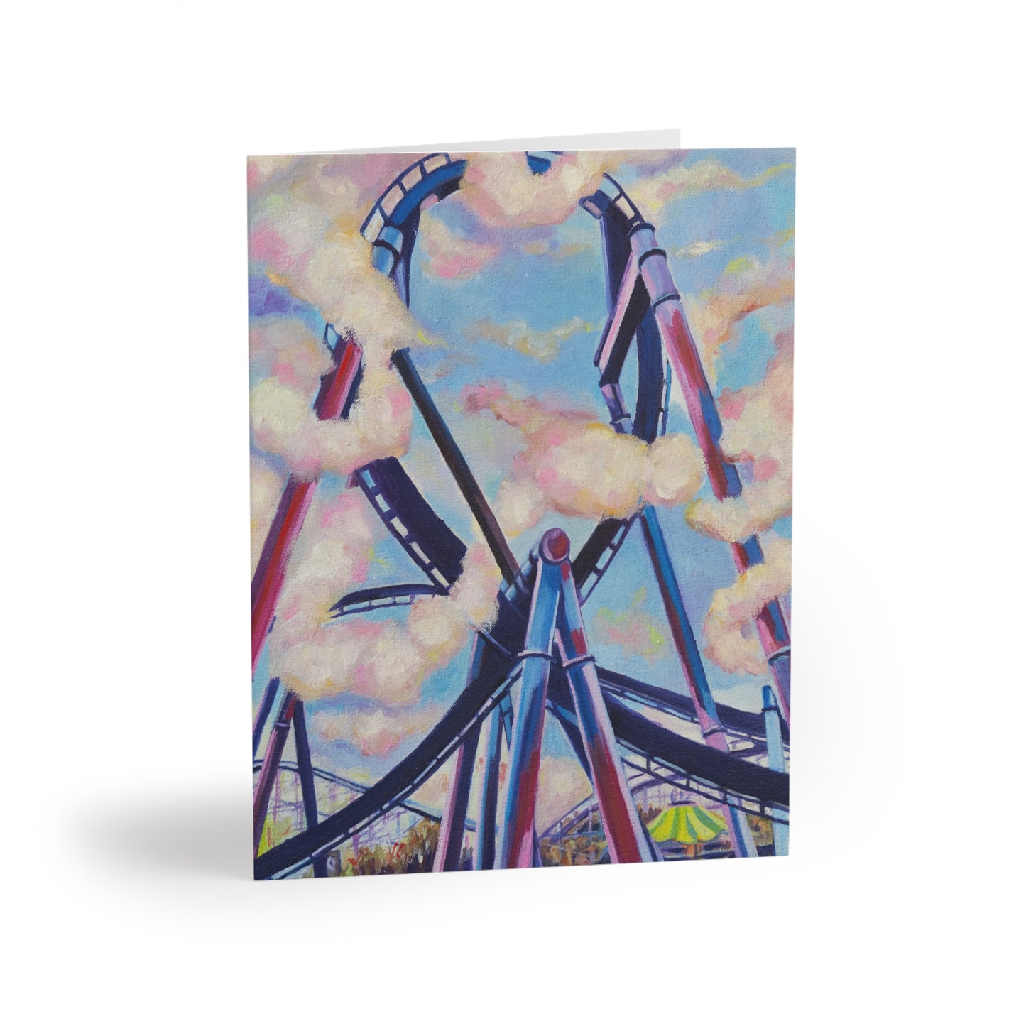 Puffed Chest, Greeting cards, 4.25" x 5.5" (8 cards)