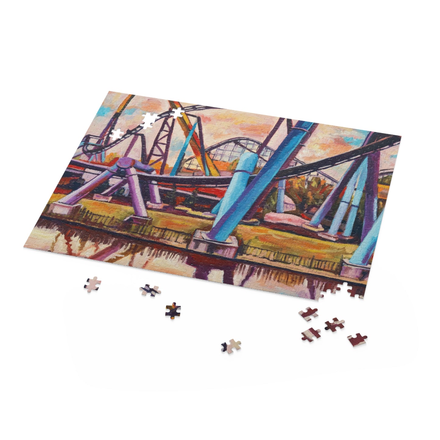 Moody Roller Coaster Puzzle (500-Piece)