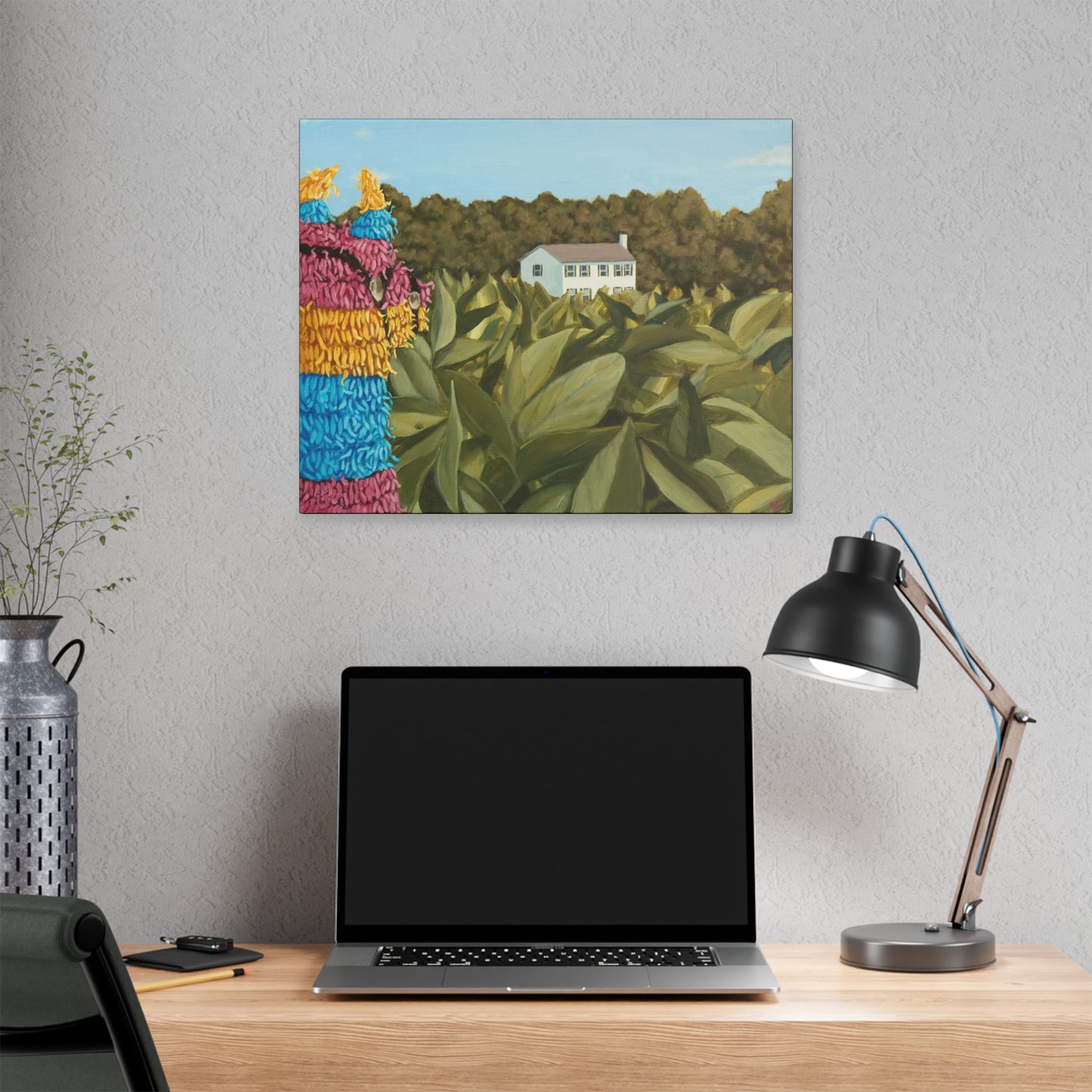 One Last Look Print on Stretched Canvas