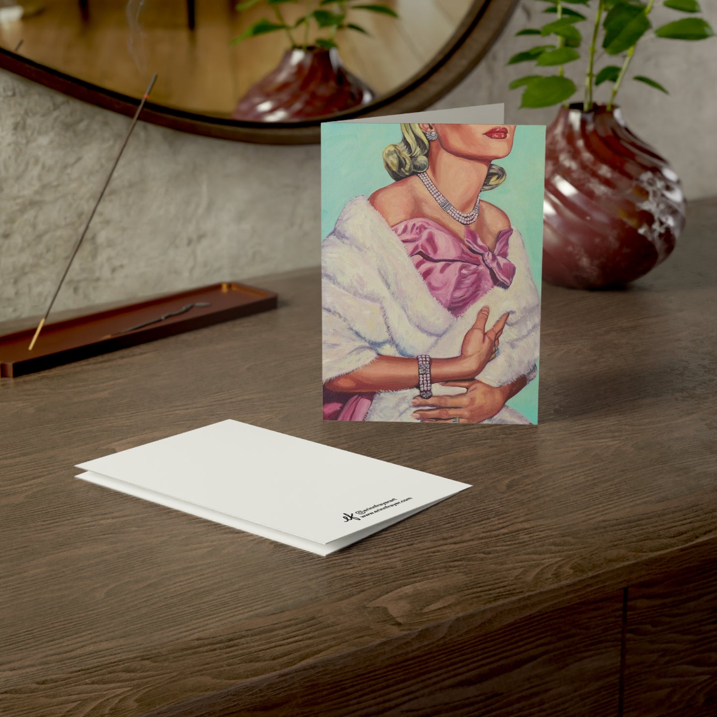 Gracefully, Greeting Cards, 5" x 7" (10 cards)