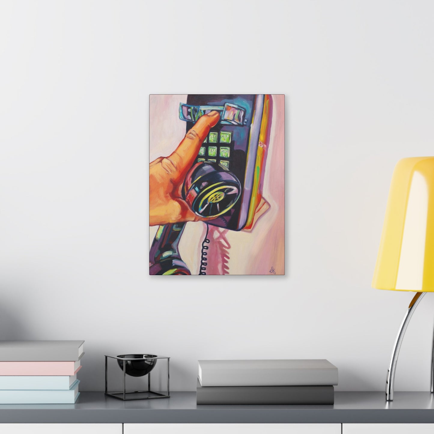 Connect Print on Stretched Canvas