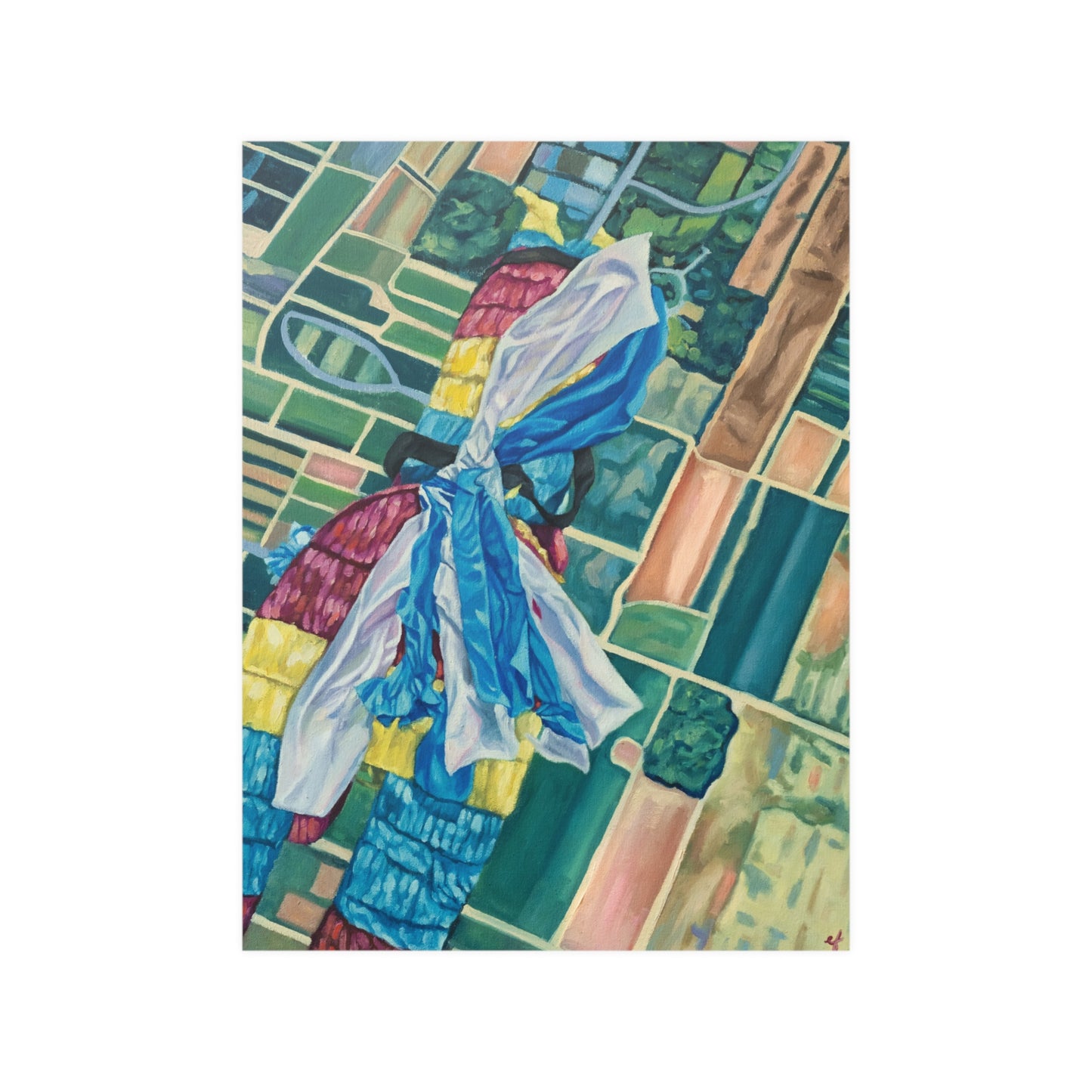 Lushly, Satin Poster 18" x 24"