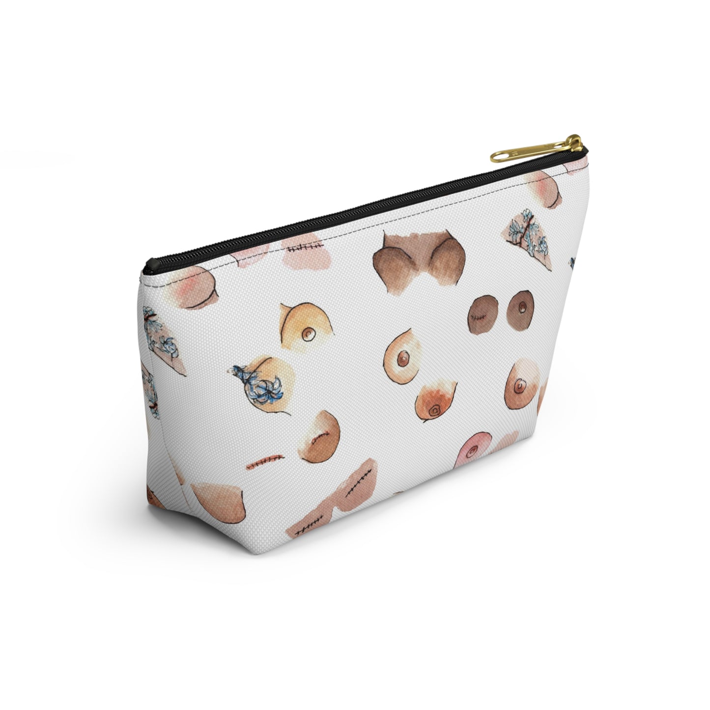 Survivor Print Small Accessory Pouch with T-bottom