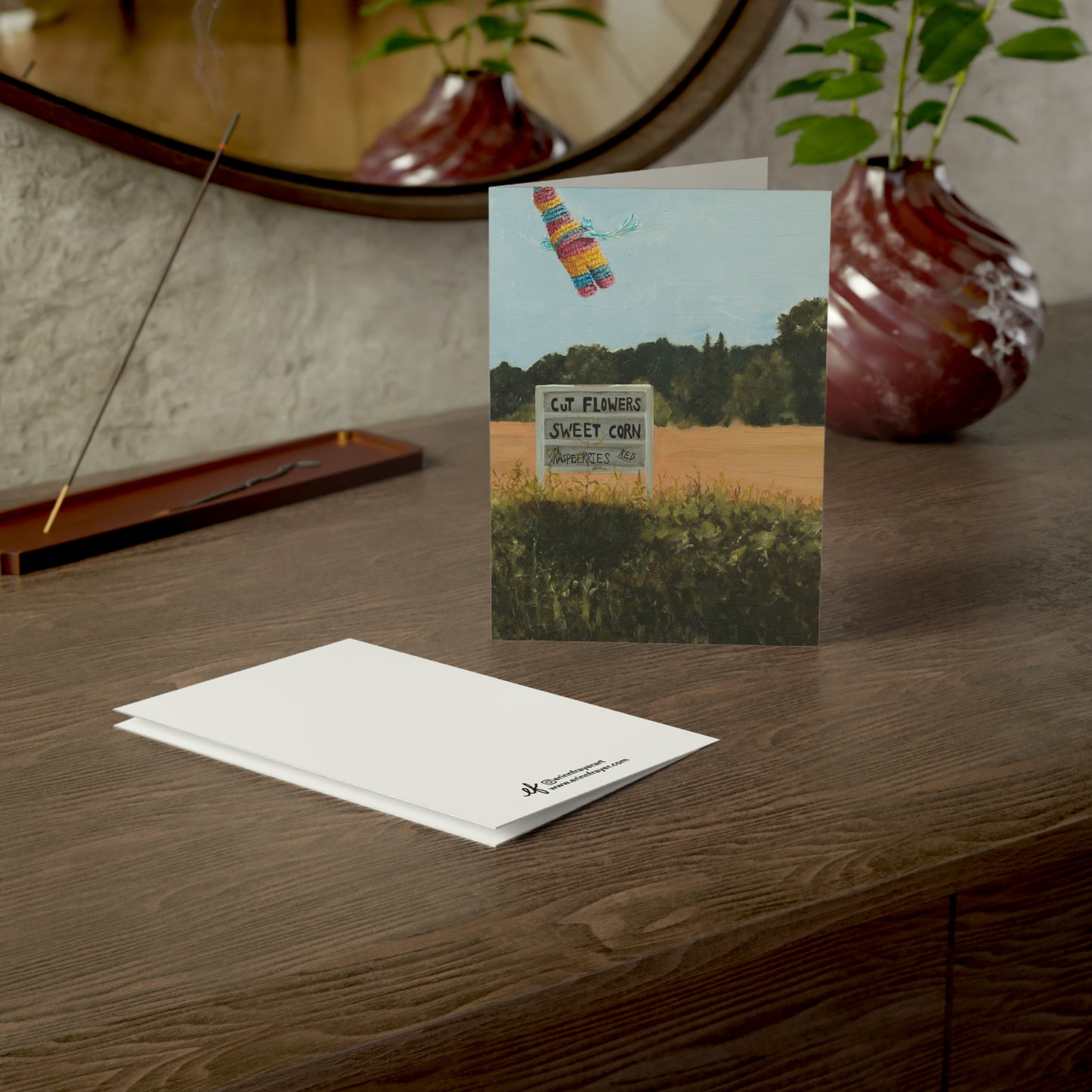 Farmstand, Greeting Cards, 5" x 7" (10 cards)