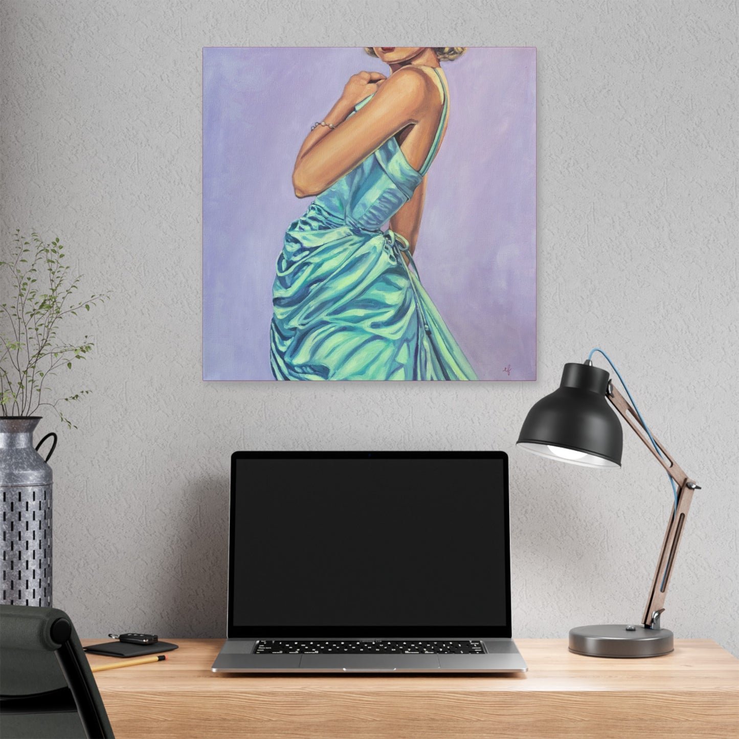 Allure Print on Stretched Canvas