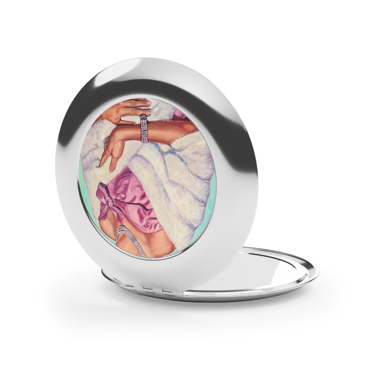 Gracefully, Compact Travel Mirror