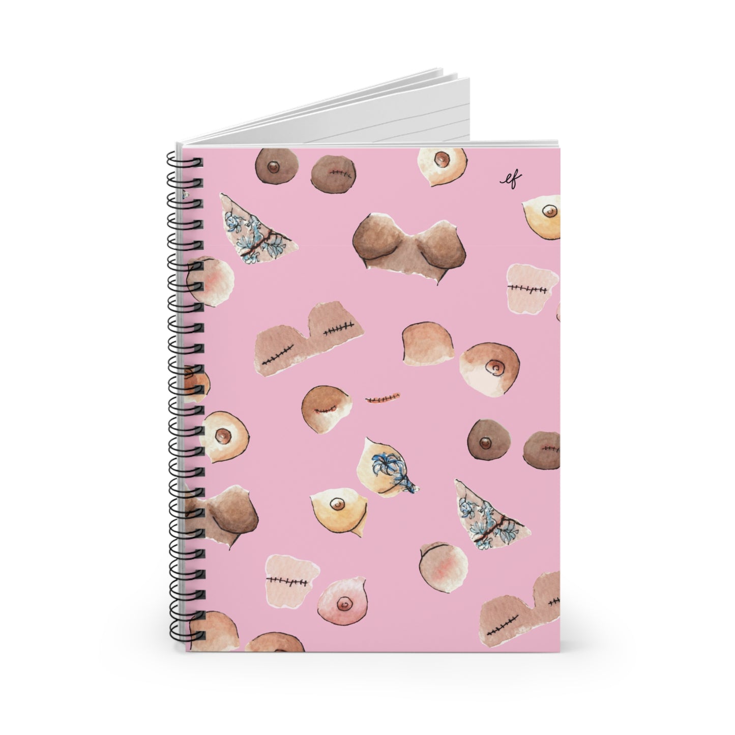 Survivor Print Spiral Notebook - Ruled Line