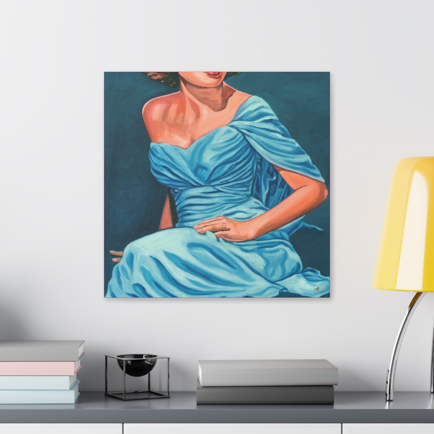 Refined Print on Stretched Canvas
