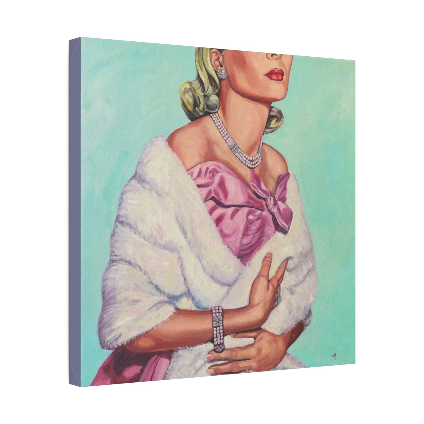 Gracefully Print on Stretched Canvas