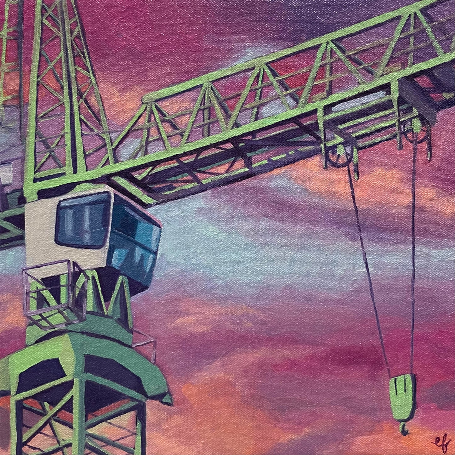 Charming Cranes Series #7