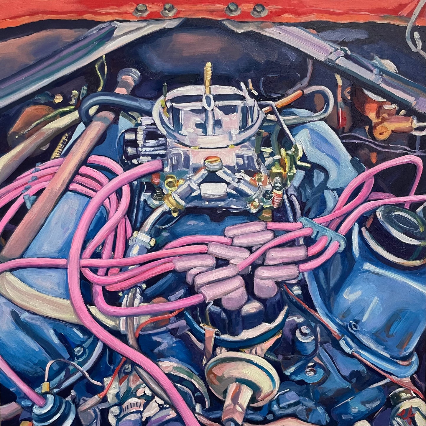 Hypertrophy 3, Original Painting