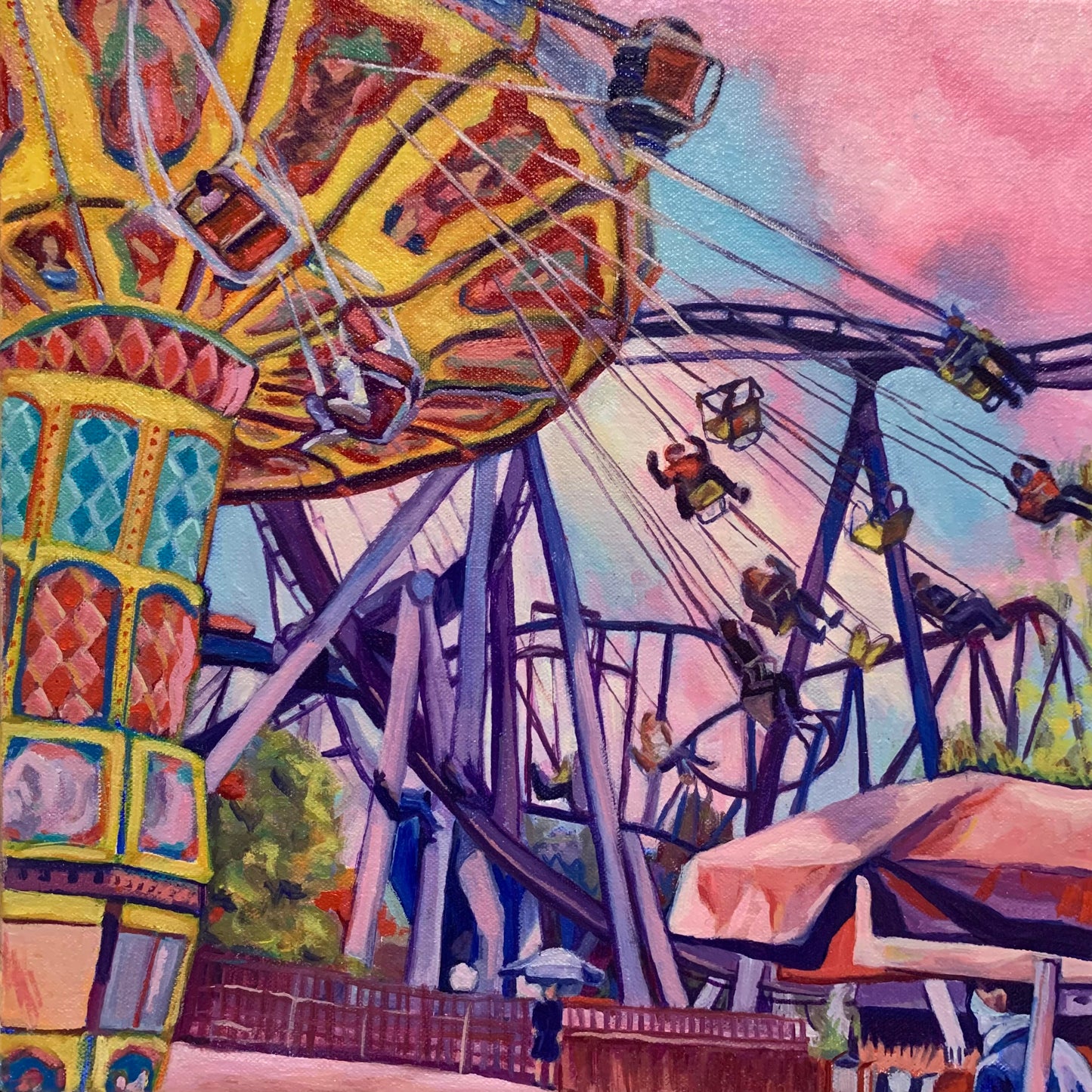 Swings and Rollercoaster