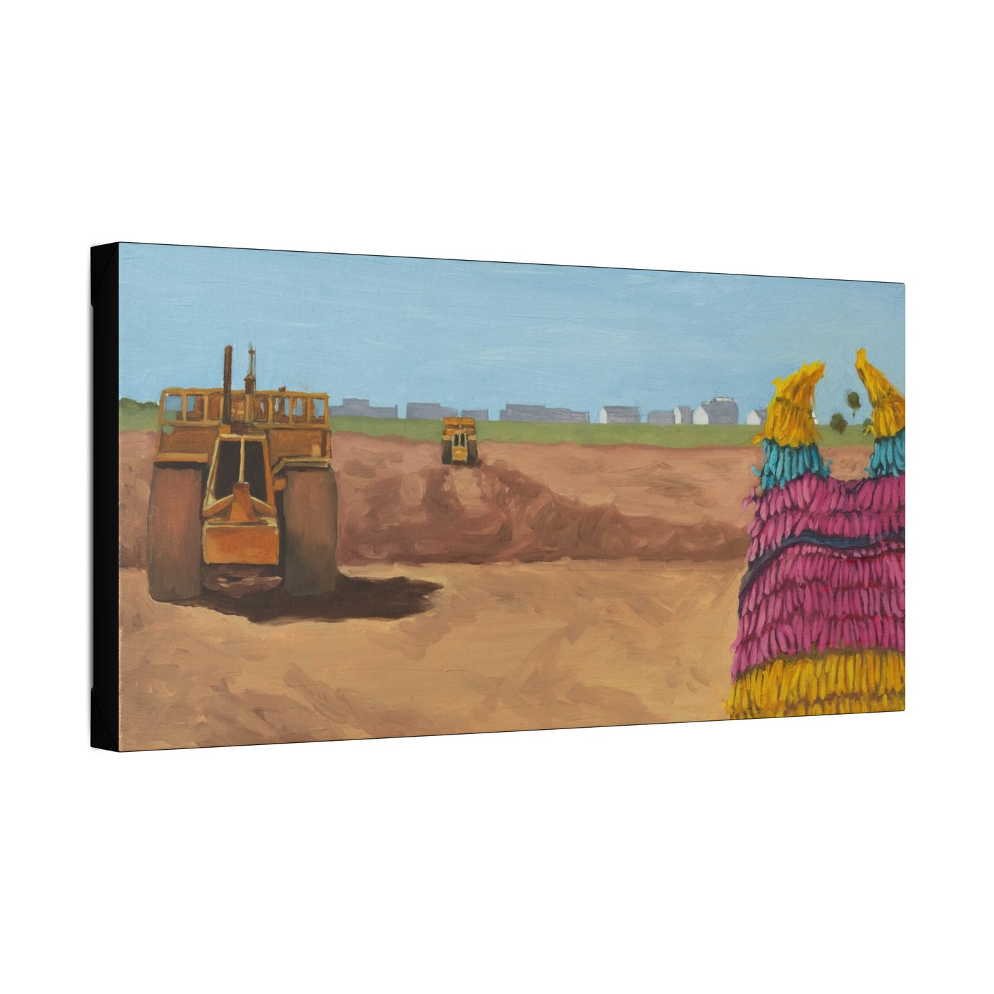 Harvest Time Print on Stretched Canvas