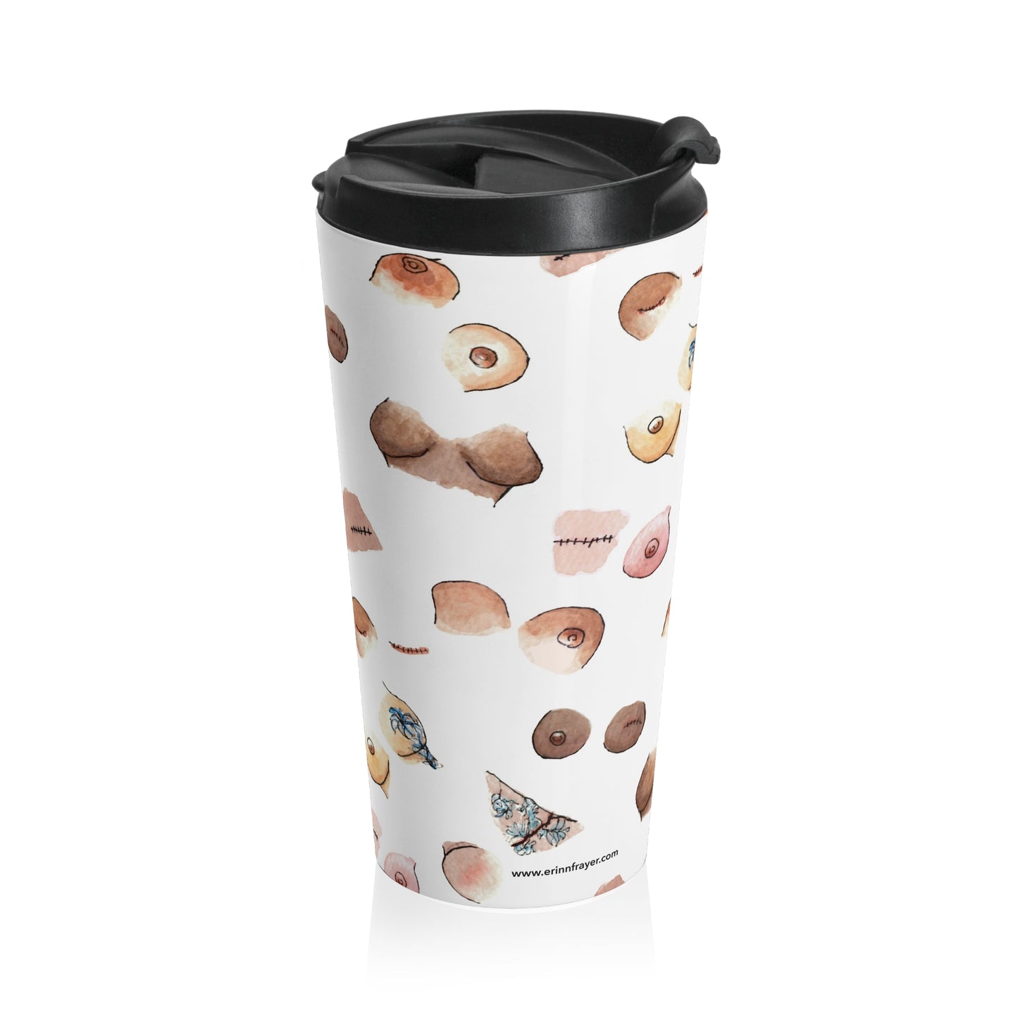 Survivor Print Stainless Steel Travel Mug