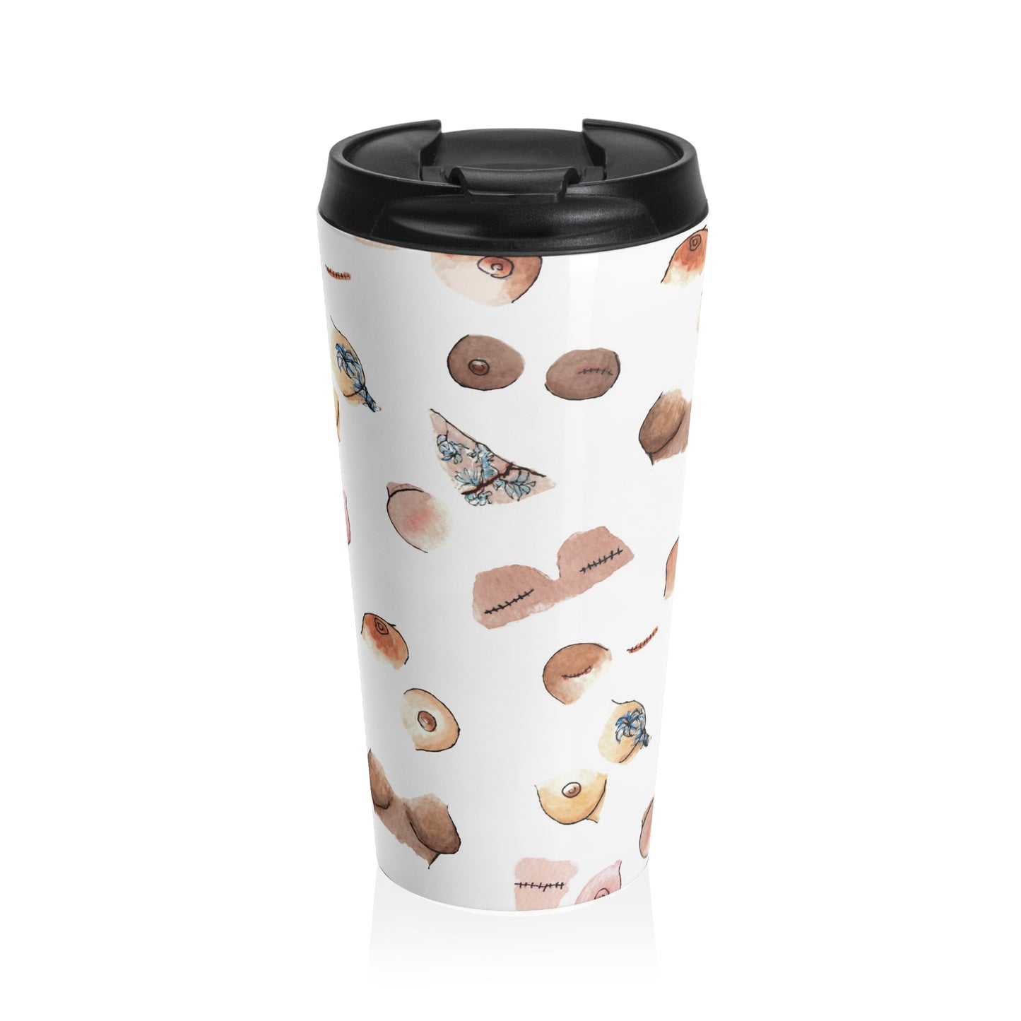 Survivor Print Stainless Steel Travel Mug
