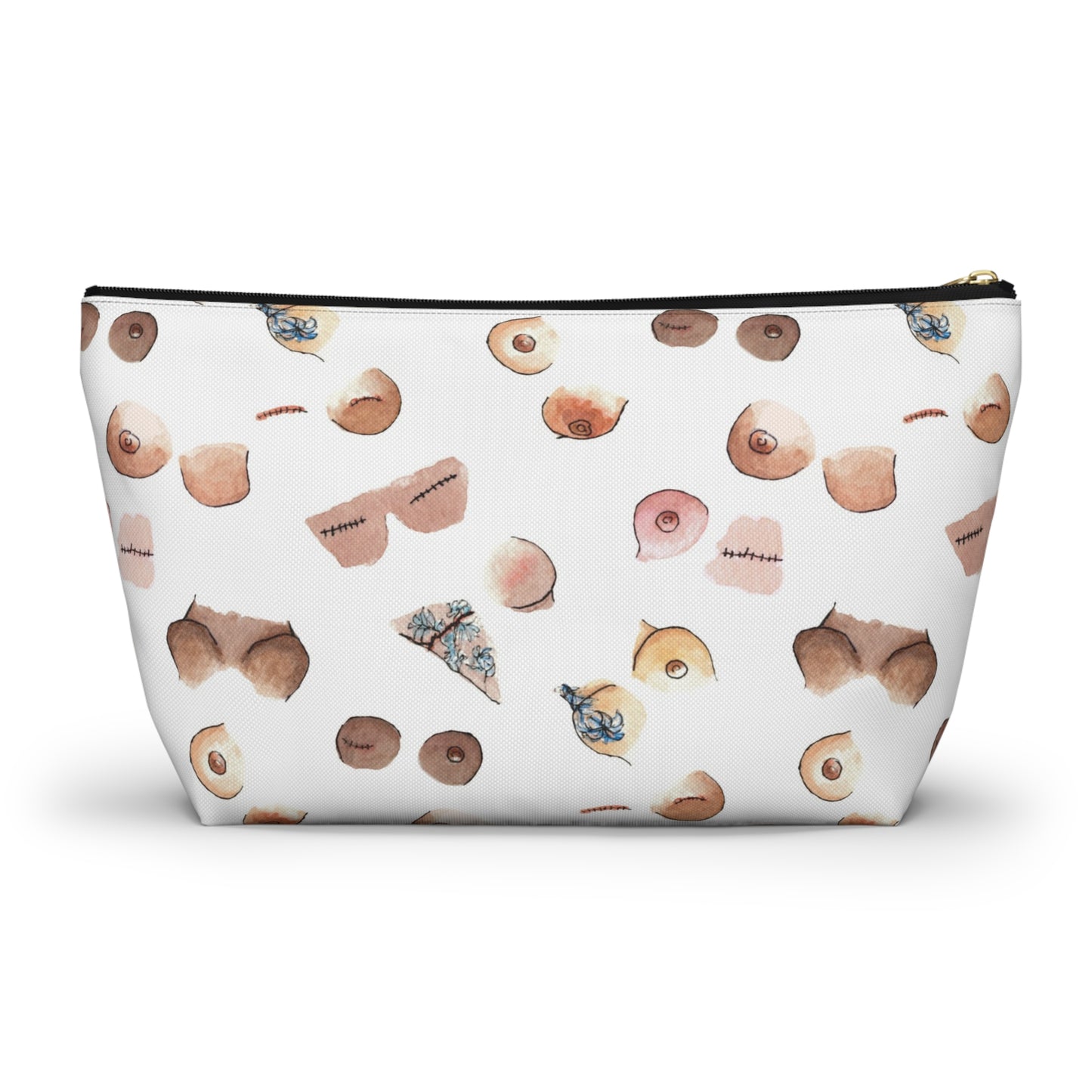 Survivor Print Large Accessory Pouch with T-bottom