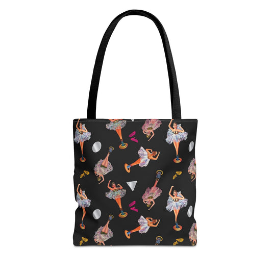 Ballerina Jewelry Box All Over Print Tote