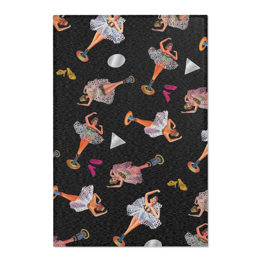 Ballerina Jewelry Box Area Rug