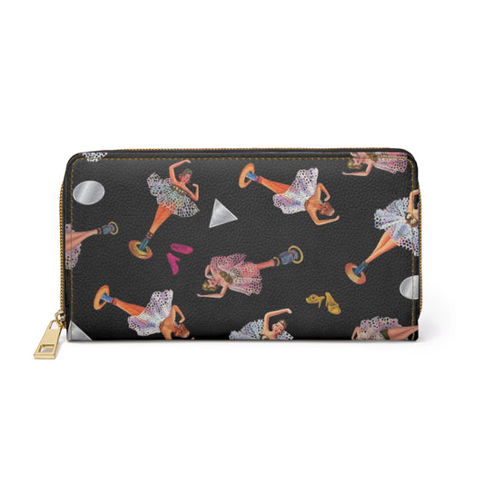 Ballerina Jewelry Box Zipper Wallet