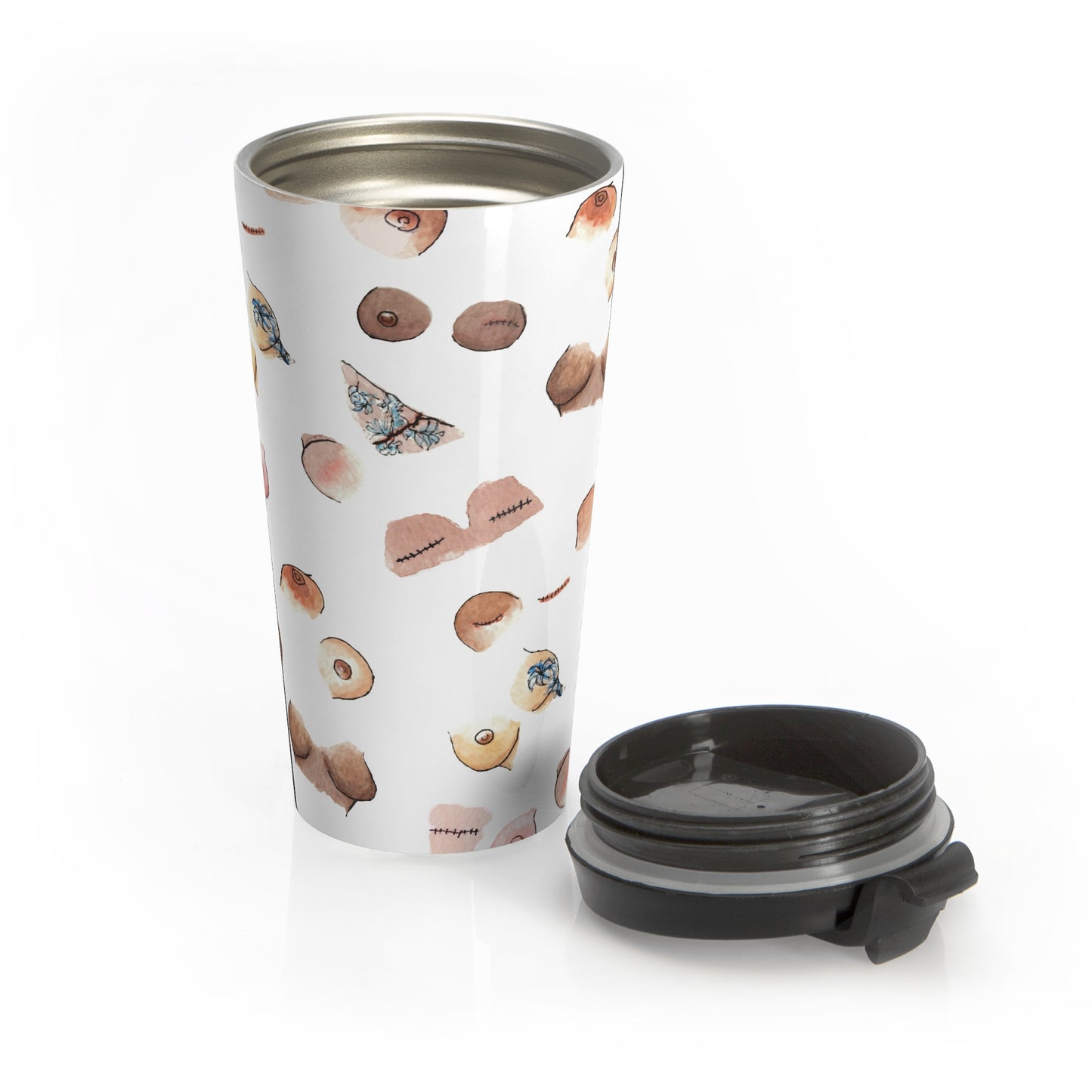 Survivor Print Stainless Steel Travel Mug
